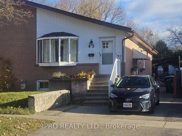 43 CORBY CRESCENT Brampton Ontario