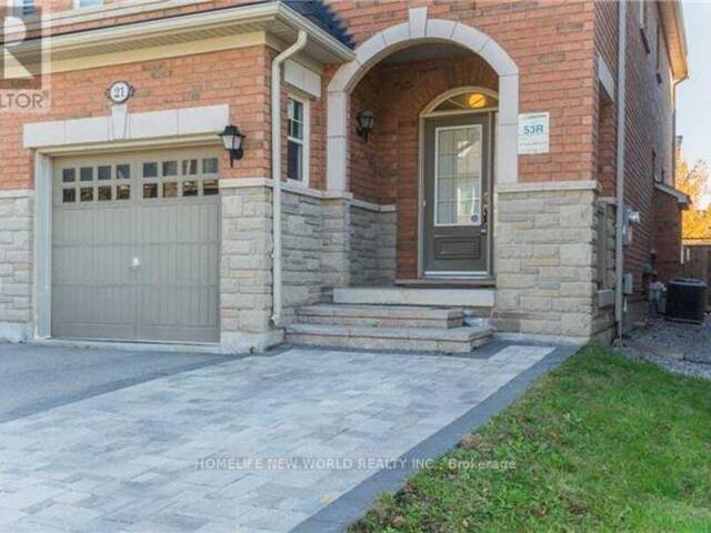 21 IVORY SILK DRIVE Markham Ontario