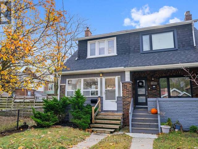 553 STRATHMORE BOULEVARD Toronto Ontario