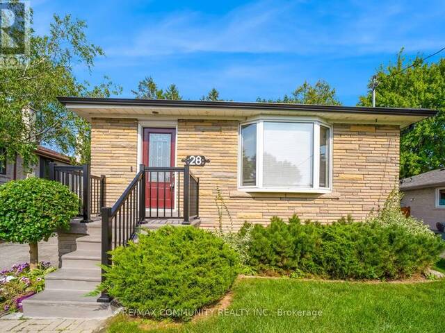 LOWER - 28 BENHUR CRESCENT Toronto Ontario