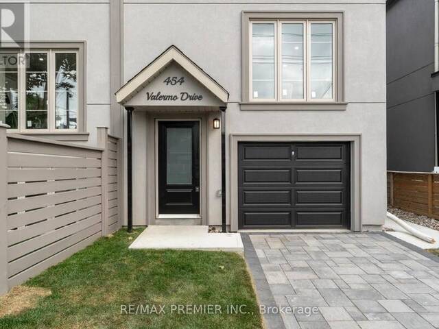 454 VALERMO DRIVE Toronto Ontario