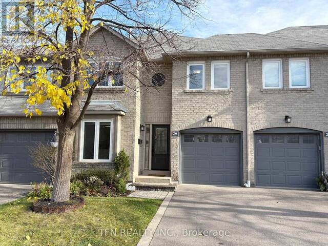 20 - 3420 SOUTH MILLWAY Mississauga Ontario