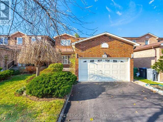 141 KINGSBRIDGE GARDEN CIRCLE Mississauga Ontario