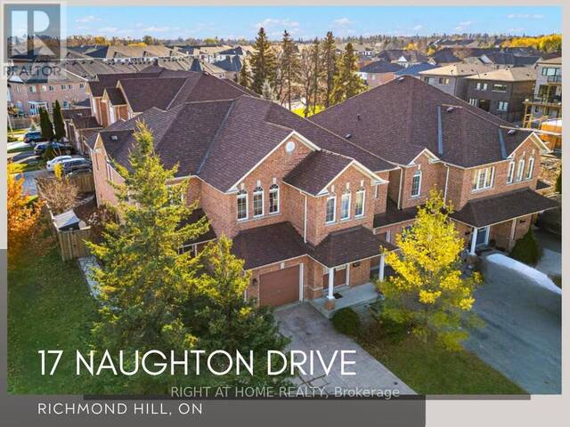 17 NAUGHTON DRIVE Richmond Hill Ontario