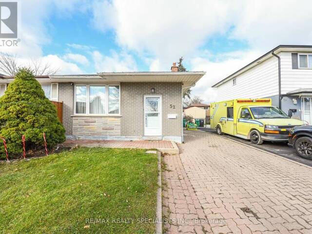 52 CRAWFORD DRIVE Brampton Ontario