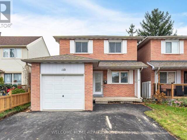 110 RUSHMORE CRESCENT Brampton Ontario