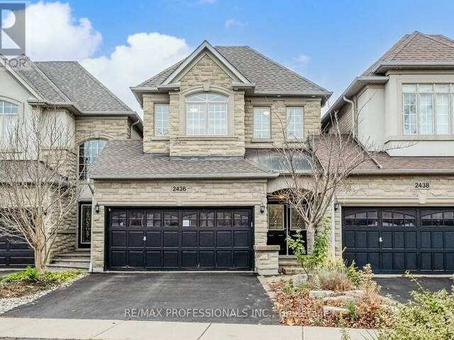 2436 VALLEYRIDGE DRIVE Oakville Ontario