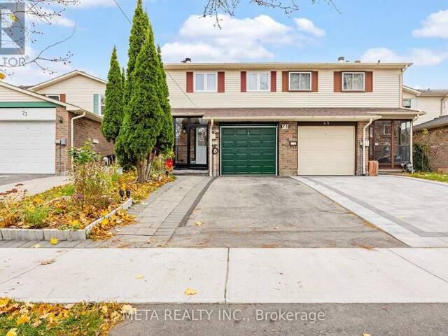 2ND - 71 GRENBECK DRIVE Toronto Ontario