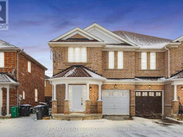 31 HOLLINGSWORTH CIRCLE Brampton Ontario