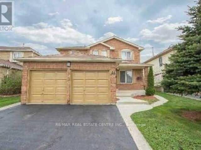 44 LILLY CRESCENT Brampton Ontario