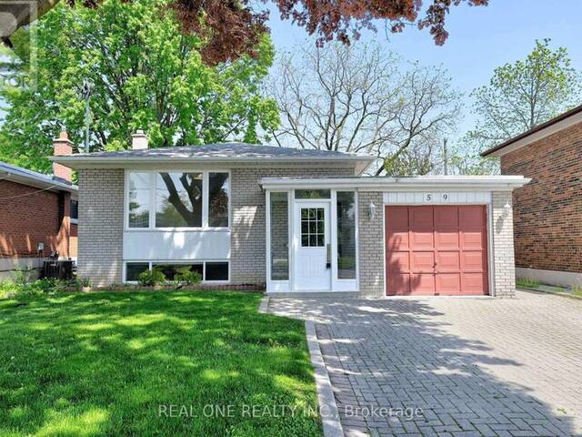 59 SUNMOUNT ROAD Toronto Ontario