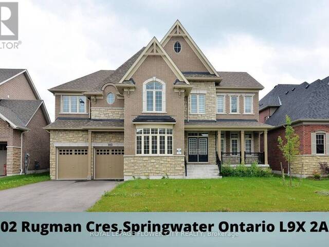 102 RUGMAN CRESCENT Springwater Ontario