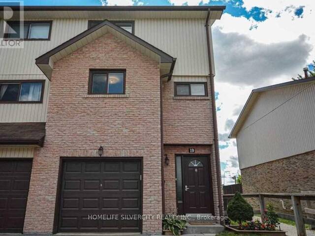 19 - 19 DAWSON CRESCENT Brampton Ontario