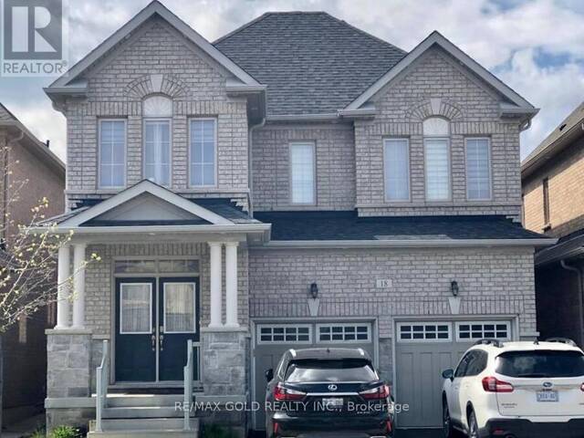 (UPPER) - 18 RICARDO ROAD Brampton Ontario