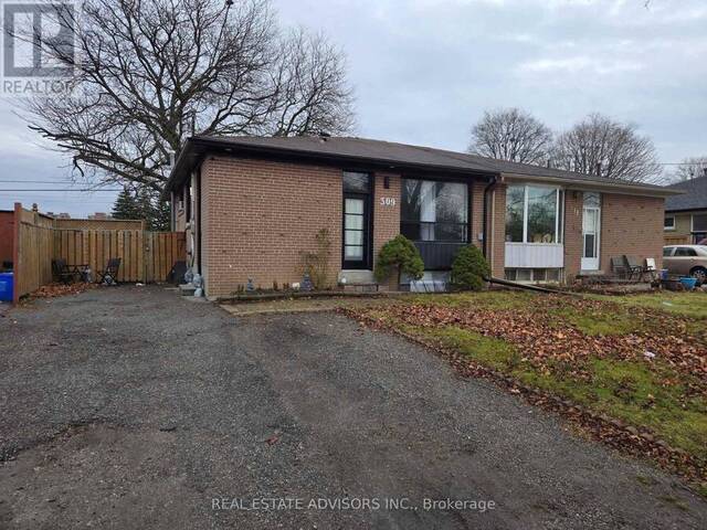 309 ROSEDALE DRIVE Whitby Ontario