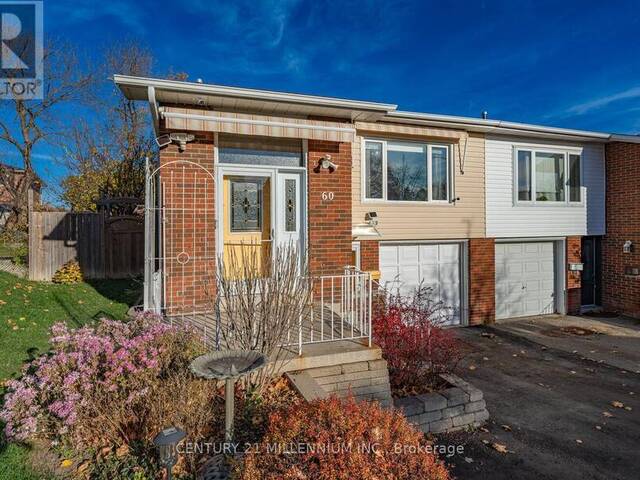 60 CAMBERLEY CRESCENT Brampton Ontario