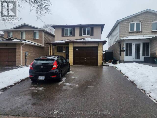 74 TRILLIUM CRESCENT Barrie Ontario