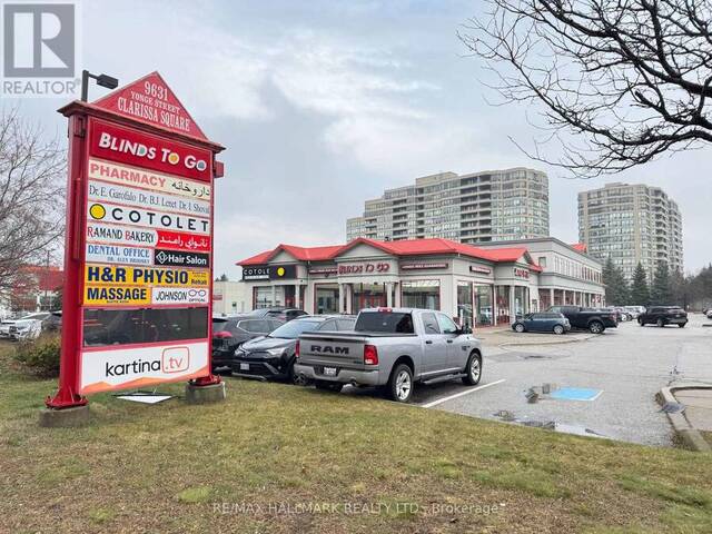 203 - 9631 YONGE STREET N Richmond Hill Ontario