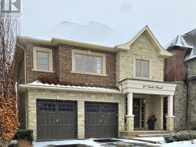 21 VERDI ROAD Richmond Hill Ontario