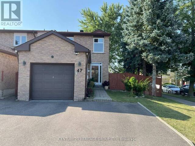 47 HORD CRESCENT Vaughan Ontario