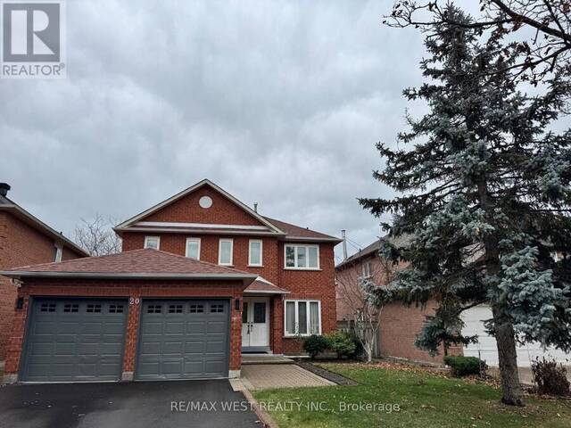 20 KEVI CRESCENT Richmond Hill Ontario