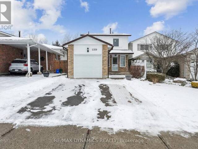 2359 MALCOLM CRESCENT Burlington Ontario