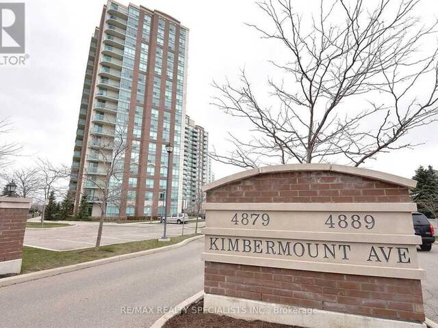 1504 - 4889 KIMBERMOUNT AVENUE Mississauga Ontario