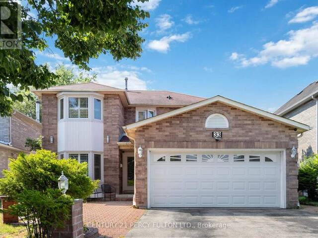 33 BUDWORTH DRIVE Toronto Ontario