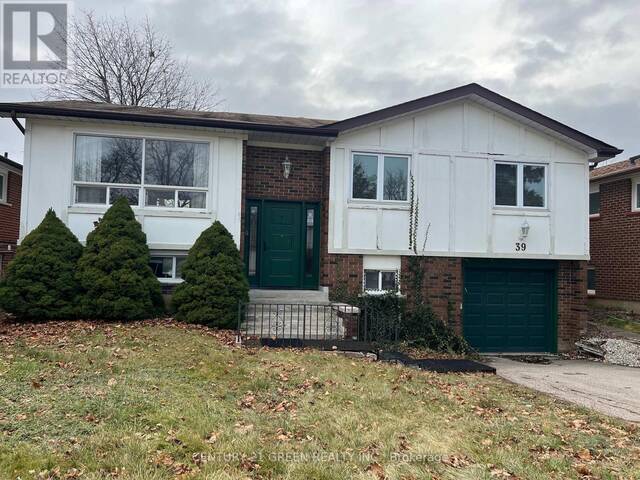 39 MERTON ROAD Brampton Ontario