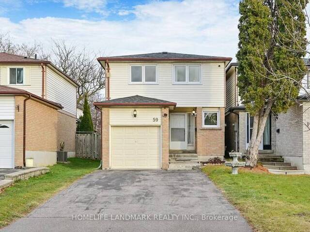 59 RALEIGH CRESCENT Markham Ontario