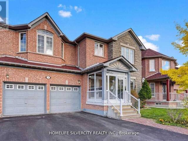 11 CANARYGRASS DRIVE Brampton Ontario