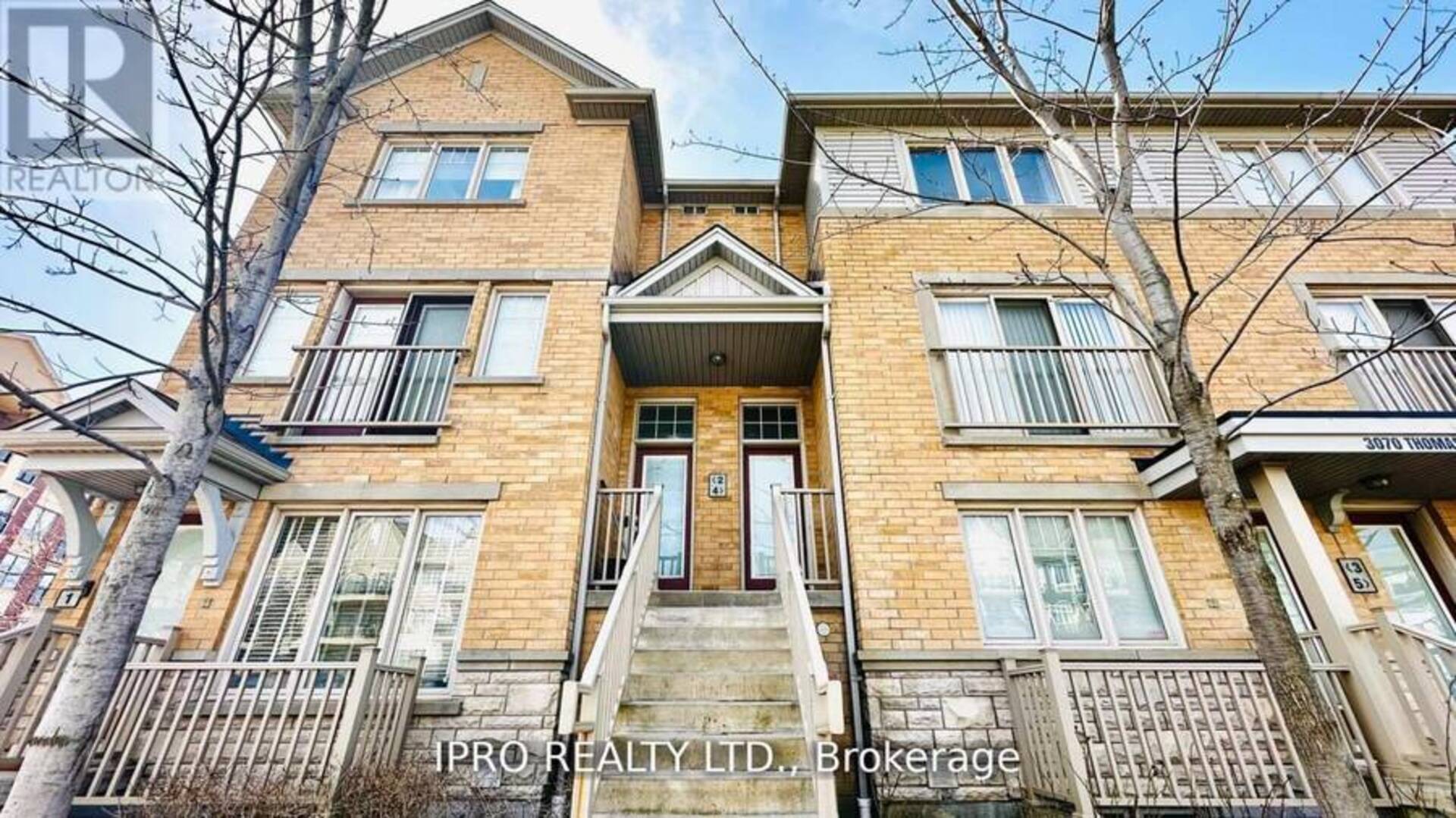 4 - 3070 THOMAS STREET Mississauga