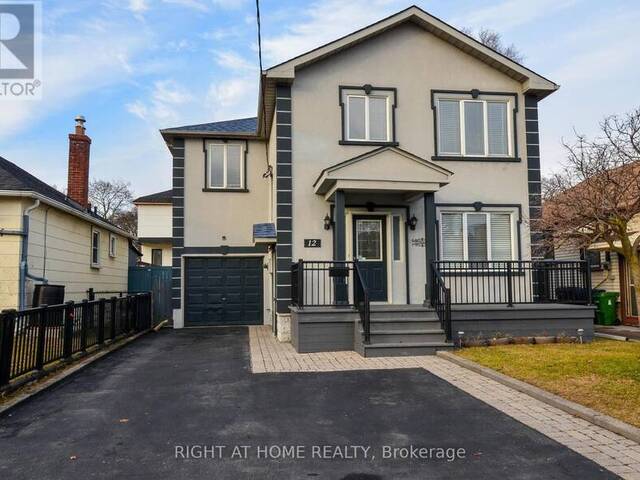 12 PLAINS ROAD Toronto Ontario