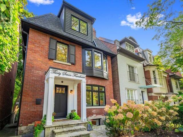 37 FARNHAM AVENUE Toronto Ontario