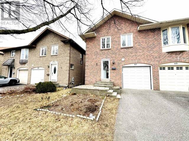 67 FOXGLOVE COURT Markham Ontario