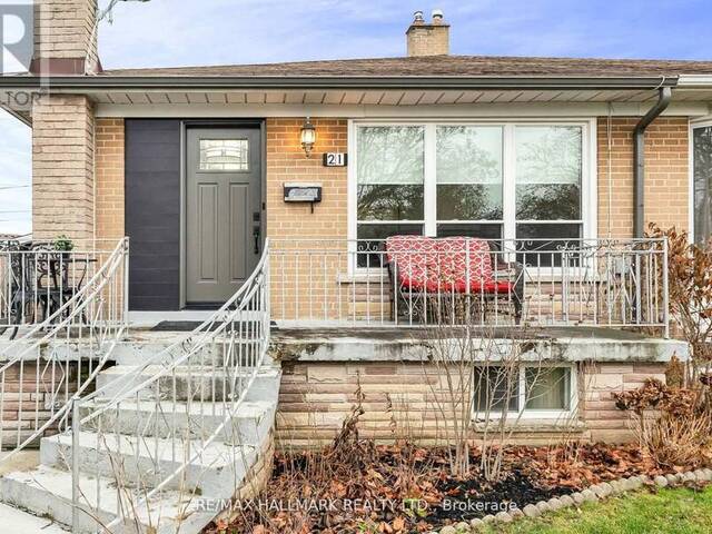 21 FARLEY CRESCENT Toronto Ontario