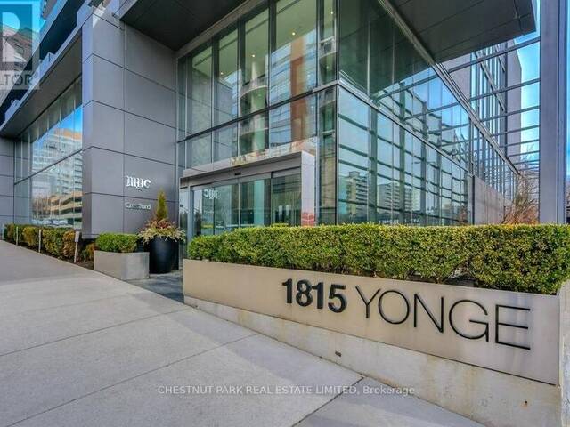 311 - 1815 YONGE STREET Toronto Ontario