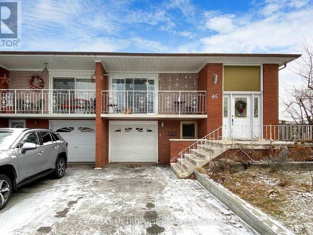 46 BOWHILL CRESCENT Toronto Ontario