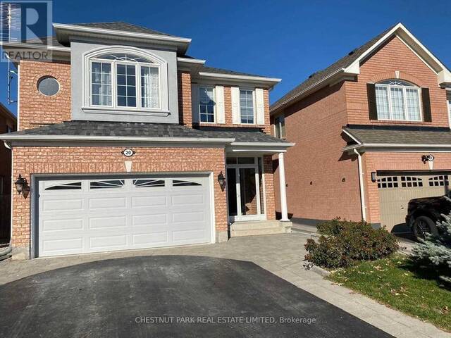 20 FITZWILLIAM AVENUE Richmond Hill Ontario