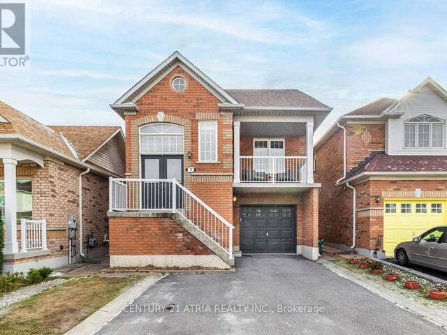 17 MACBRIDE CRESCENT Vaughan Ontario