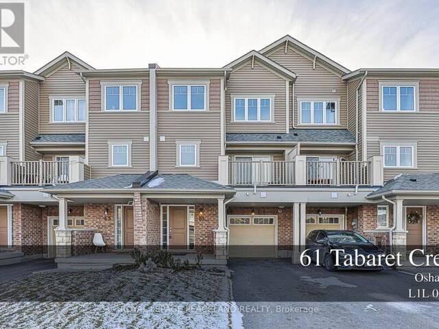 61 TABARET CRESCENT Oshawa Ontario