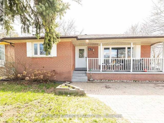 31 WINDERMERE COURT Brampton Ontario