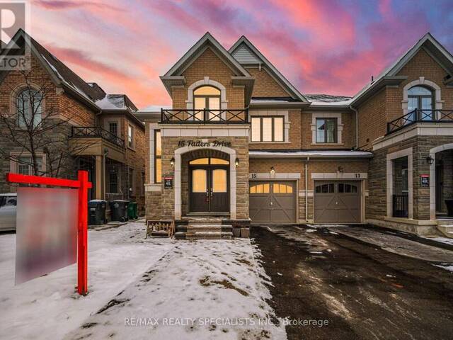 15 FADERS DRIVE Brampton Ontario