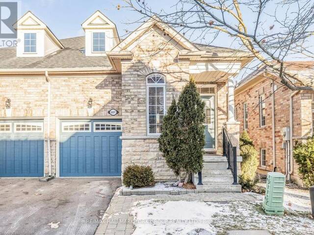 607 TAPESTRY LANE Newmarket Ontario