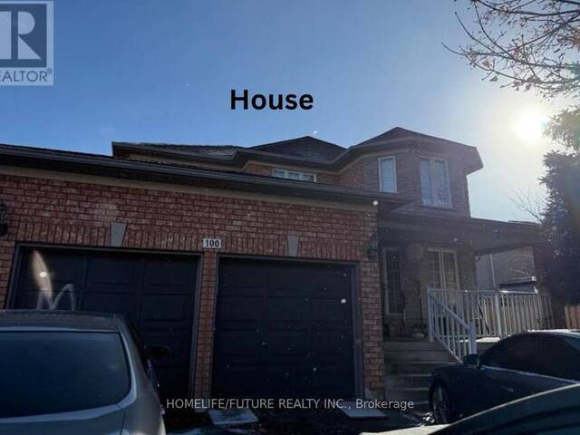 BSMT - 100 FIDDLENECK CRESCENT Brampton Ontario