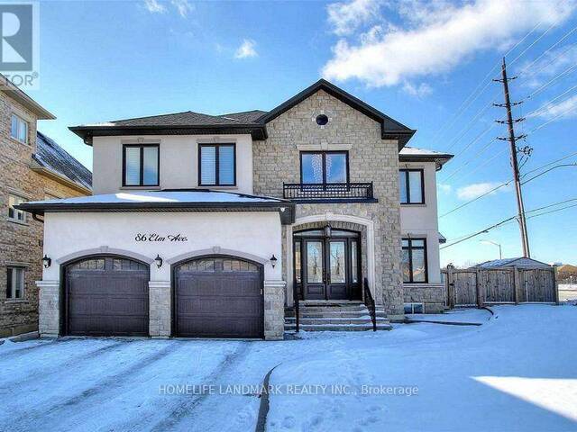 86 ELM AVENUE Richmond Hill Ontario