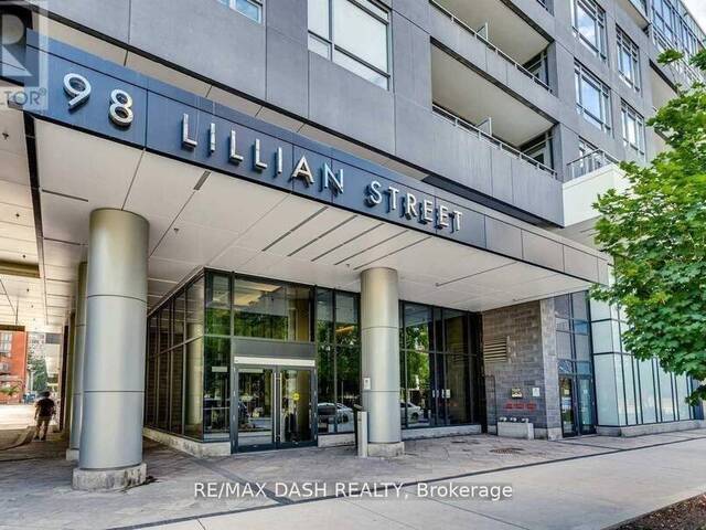 616 - 98 LILLIAN STREET Toronto Ontario