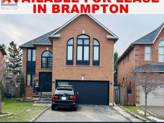 60 BANINGTON (BSMNT) CRESCENT Brampton Ontario