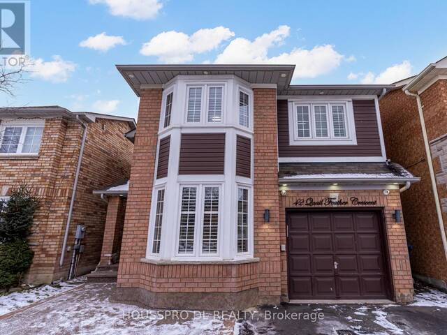 42 QUAIL FEATHER CRESCENT Brampton Ontario