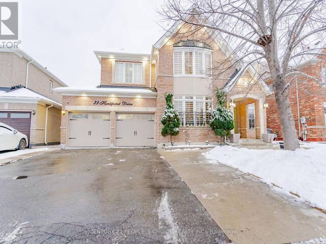 39 HUNTSPOINT DRIVE Brampton Ontario